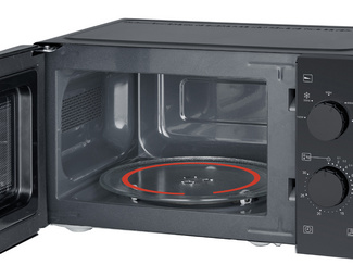 Micro-ondes MW 7580 S-Wave Solo - vue intérieure