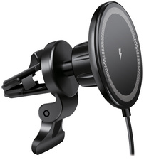 Support magnétique de smartphone pour voiture avec fonction charge