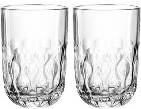  Leonardo Latte-Macchiato-Glas GOCCE, 2er Set