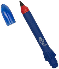 Ewiger Bleistift "Pointy Rakete", blau