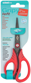 Bastelschere Gripy left, Blisterkarte