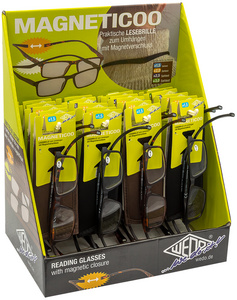 Lunettes de lecture MAGNETICOO, présentoir de 20
