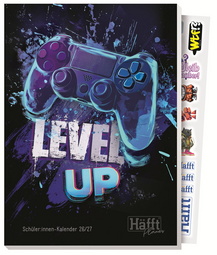   Schülerkalender Häfft Planer "Level up"