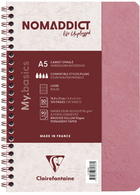  Spiralbuch NOMADDICT, DIN A5, rosa