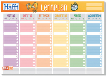 Lernplan "Häfft-Block", DIN A5
