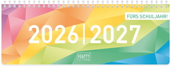   Schuljahres-Tischkalender "Rainbow"