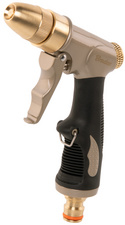  Pistolet d'arrosage AQUA LUX SOFT, noir/or/cuivre