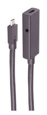 USB 3.1 Aktives Verlängerungskabel, USB-C Stecker - USB-C Kupplung