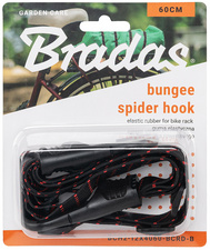 Fahrrad-Spanngurt BUNGEE SPIDER HOOK, Blisterkarte