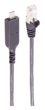  USB 3.2 LAN Adapterkabel, USB-C Stecker - RJ45 Stecker