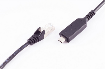 USB 3.2 LAN Adapterkabel, USB-C Stecker - RJ45 Stecker
