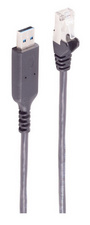  USB 3.2 LAN Adapterkabel, USB-A Stecker - RJ45 Stecker