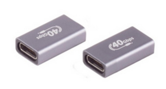 Adaptateur USB 4.0 PRO, USB-C femelle - USB-C femelle