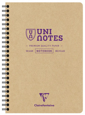 Carnet à spirales UNI NOTES, A5, violet