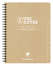  Spiralbuch UNI NOTES, 160 x 210 mm, weiß