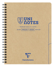  Spiralbuch UNI NOTES, 160 x 210 mm, blau