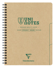  Spiralbuch UNI NOTES, 160 x 210 mm, grün