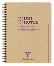  Spiralbuch UNI NOTES, 160 x 210 mm, violett