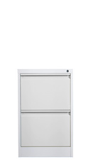 Visuel de référence : armoire de bureau série FC, 2 tiroirs, gris clair