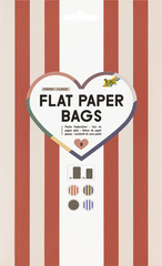 Flachbeutel Flat Paper Bags Stripes CLASSIC