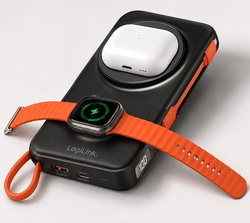 Symbolbild: zeigt das Aufladen einer Apple Watch