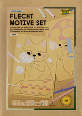Flechtmotive-Set "Waldtiere"