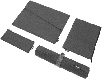 Lot d'accessoires pour sacoche en feutre Business M, 4 pièces
