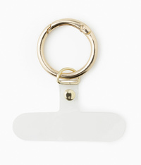 DIY Phone Lanyard Pads, gold, Detailansicht