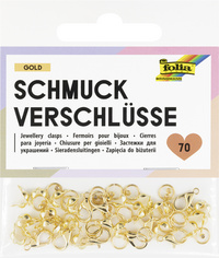 Schmuckverschluss-Set, gold