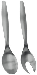 Salatbesteck, Edelstahl, 2-teilig
