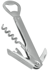 Kellner-Korkenzieher, aufgeklappt