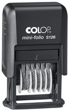  Ziffernstempel Mini-Folio S 126