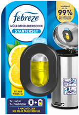  Mülleimer-Erfrischer Starterset "Zitrus Frische"