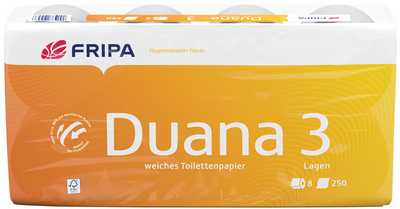 Toilettenpapier Duana, 3-lagig