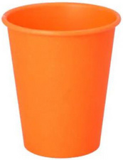 Papp-Trinkbecher, 0,2 l, orange