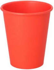 Papp-Trinkbecher, 0,2 l, rot