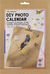 Kreativ-Wandkalender, DIN A4, mit Klammer