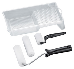Schaumwalzen-Lackier-Set, 6-teilig